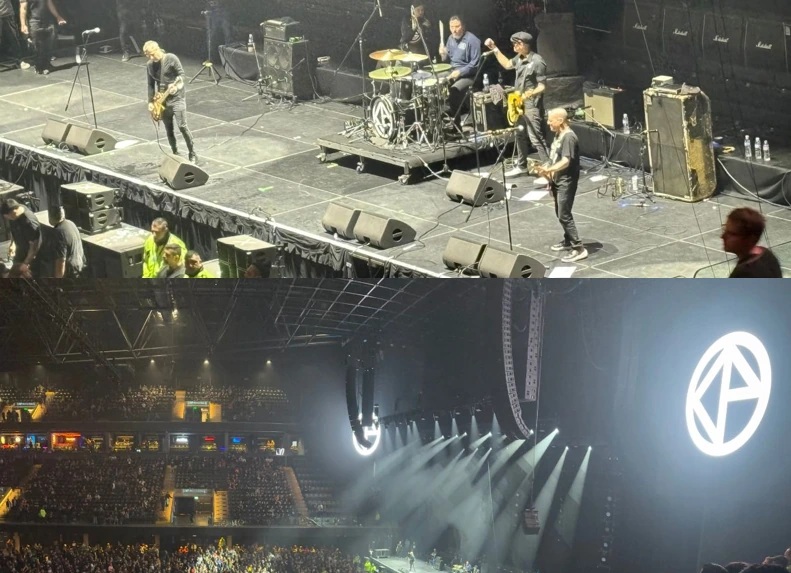 Cadena Perpetua performing live at Movistar Arena in Buenos Aires